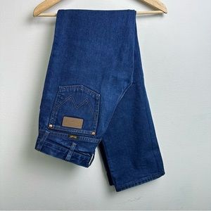 Wrangler Men's Bootcut Jeans - Dark Blue